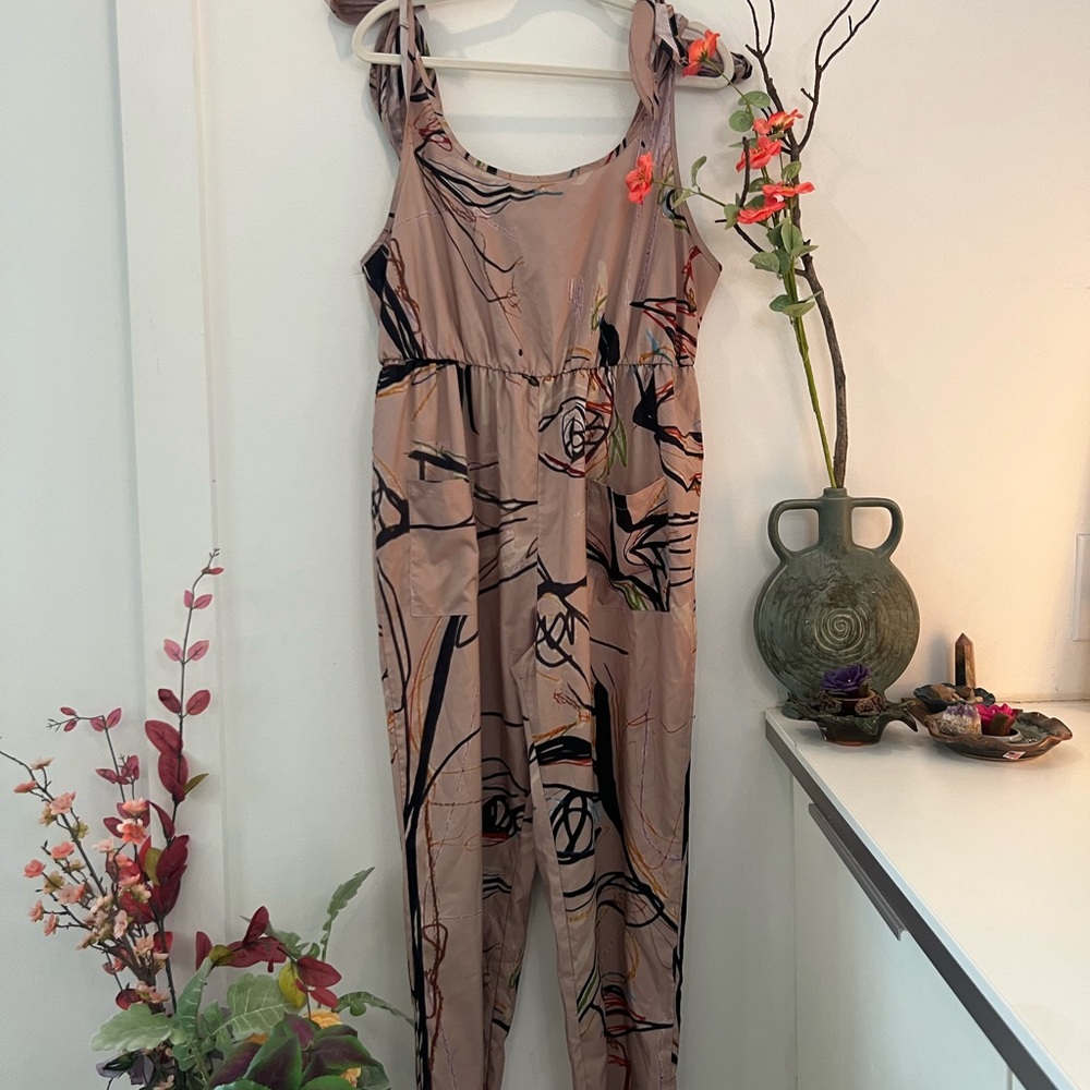 Unique full length romper.